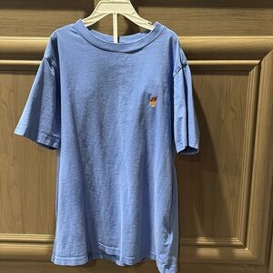 Polo Ralph Lauren Classic Logo Tee blue with pink logo sz 7